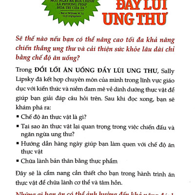 Đổi Lối Ăn Uống Đẩy Lùi Ung Thư