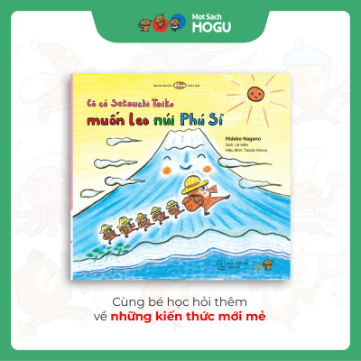 Truyện Ehon bé 3-4-5 tuổi - Bộ 4 cuốn Cô cá Taiko nhí nhảnh