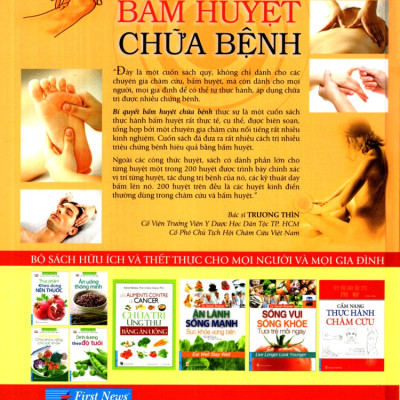 Bí Quyết Bấm Huyệt Chữa Bệnh - 	 Katsusuke Serizawa