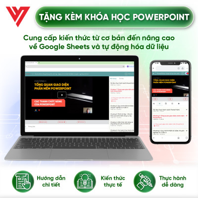 Sách PowerPoint Ứng Dụng Văn Phòng Quy Trình Thiết Kế Slide Chuyên Nghiệp Kèm Video Online Miễn Phí