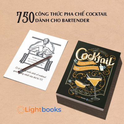 Sách - 750 Công Thức Pha Chế Cocktail Cho Bartender - Coctail Và Hơn Thế Nữa