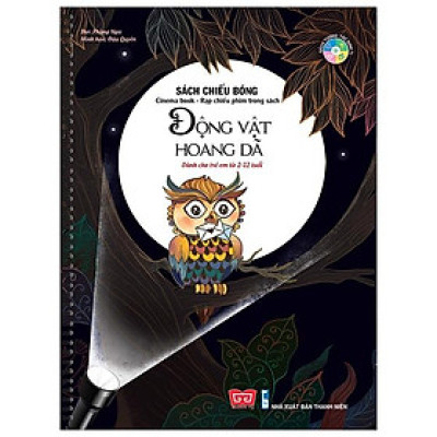 Sách Tương Tác - Sách Chiếu Bóng - Cinema Book - Rạp Chiếu Phim Trong Sách - Động Vật Hoang Dã (Tái Bản 2019)