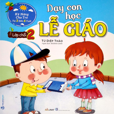 Combo  Dạy Con Học Lễ Giáo - 6 Cuốn - Tứ Diệp Thảo - Tái Bản - Vanlangbooks