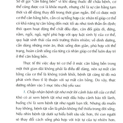 Thực Dưỡng Tiện Dụng Cho Người Bận Rộn (PN)