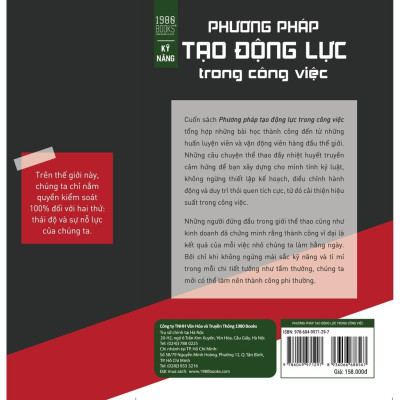  Sách - Phương Pháp Tạo Động Lực Trong Công Việc