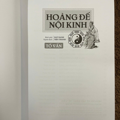 Hoàng Đế Nội Kinh Tố Vấn (Bìa Cứng)
