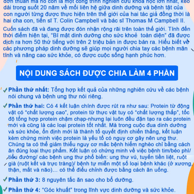 Combo 2 cuốn Bí mật dinh dưỡng (TB) + Bí quyết ngăn ngừa và chữa khỏi bệnh động mạch vành