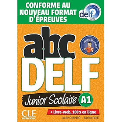 Sách học tiếng Pháp DELF JUNIOR NIV.A1 + LIVRET + CD NELLE EDITION