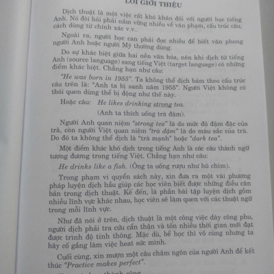 Phương pháp dịch Anh Việt - English Vietnamese Translation Method