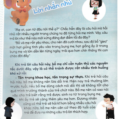 Giáo Dục Đầu Đời Cho Trẻ - Những Bài Học Tự Bảo Vệ Bản Thân - Con Từ Đâu Tới? - DTI