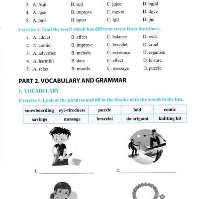 Global Success - Bài Tập Tiếng Anh 8 - Không Đáp Án