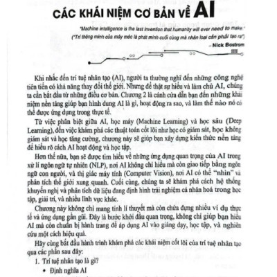 Sách - Ứng dụng trí tuệ nhân tạo (AI) trong dạy và học môn công nghệ thông tin