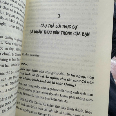 BA BƯỚC TỈNH THỨC – Osho – Tùng dich - Thái Hà Books – NXB Thế Giới