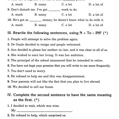 Ôn Tập Luyện Thi Trắc Nghiệm THPTQG 2019 - Môn Tiếng Anh
