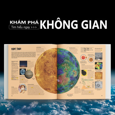 Sách Khám Phá Bí Ẩn Không Gian, Bách Khoa Toàn Thư - Space The Definitive Visual Catalog