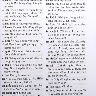 Từ Điển Tiếng Việt (100.000 Từ) (HA)