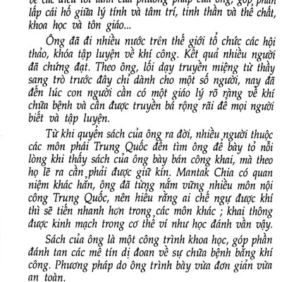Khí Công Tự Trị Bệnh
