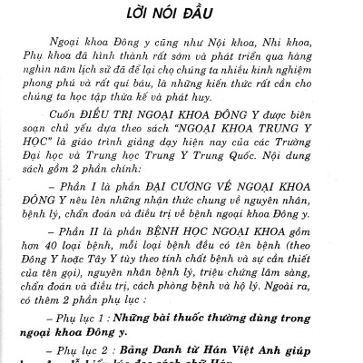 Ngoại Khoa Đông Y (Tái Bản 2022)