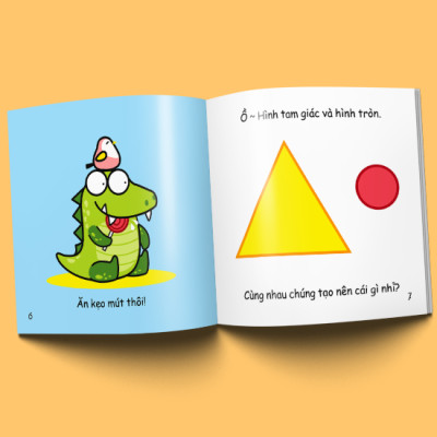 Sách Ehon  Điều Kỳ Diệu Từ Những Hình Khối Combo + Lẻ Cuốn