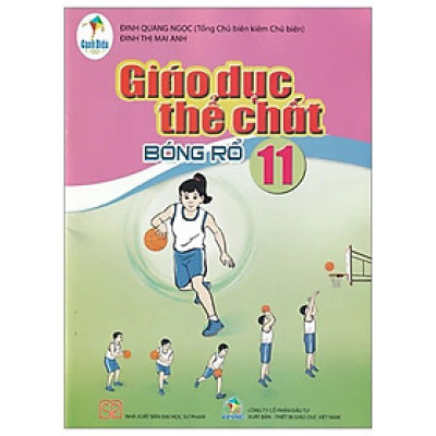 Sách giáo khoa Giáo dục thể chất 11- Bóng rổ- Cánh Diều (Kèm Nilon bọc Sách)
