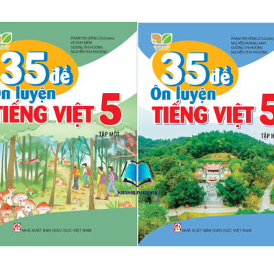Sách - Combo 35 Đề ôn luyện Toán + Tiếng việt lớp 5 (Kết nối tri thức với cuộc sống)