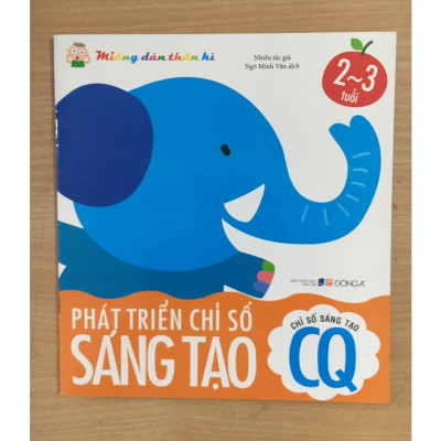 Miếng dán thần kỳ - phát triển chỉ số CQ 2 - 3 tuổi - 50