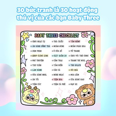 Baby Three & Cầu vồng cảm xúc