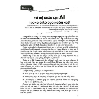 Ứng Dụng Trí Tuệ Nhân Tạo AI Trong Dạy Và Học Môn Tiếng Anh (Dành Cho Giáo Viên Và Học Sinh - Dùng Chung Cho SGK) (HA)
