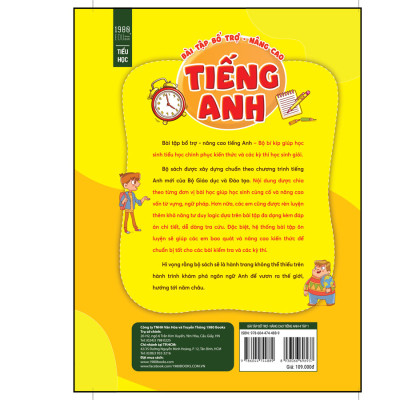 Bài tập bổ trợ - Nâng cao tiếng Anh Lớp 4 Tập 1