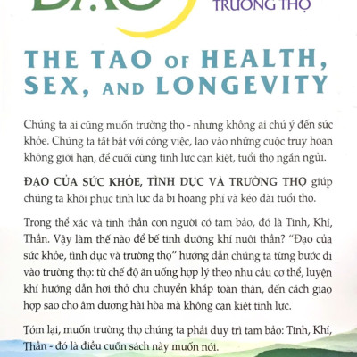 Đạo Của Sức Khỏe, Tình Dục Và Trường Thọ