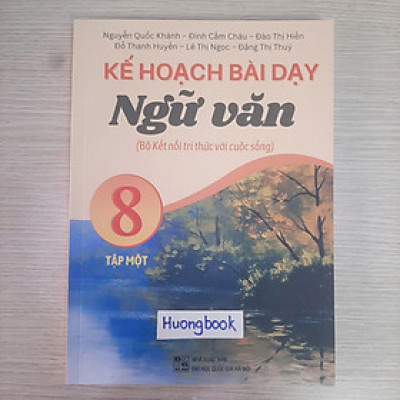 Sách - Kế hoạch bài dạy ngữ văn 8 - tập 1 ( kết nối tri thức )