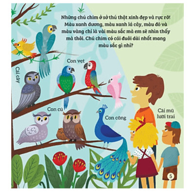 Bé rèn trí thông minh qua hoạt động quan sát và tìm kiếm - Ở sở thú