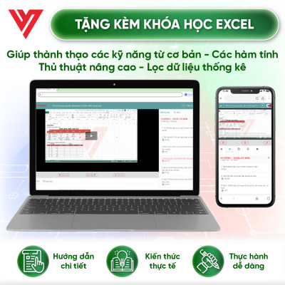 Combo 2 Sách Excel Và Word Ứng Dụng Văn Phòng Từ Cơ Bản Đến Nâng Cao  - N1