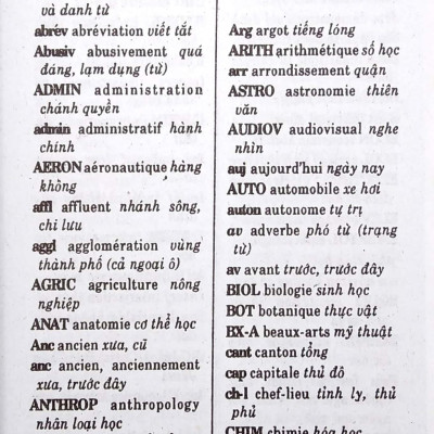 Từ Điển Pháp - Việt (Cập Nhật Nhiều Từ Mới)