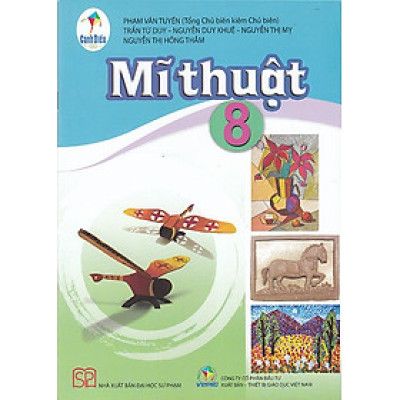 Sách giáo khoa Mĩ Thuật 8- Cánh Diều (Kèm Nilon bọc Sách)
