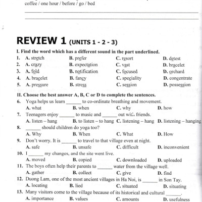 Bài Tập Tiếng Anh 8 - Không Đáp Án (Kết Nối Tri Thức) -Tặng Kèm File Đáp Án -HA