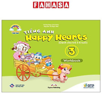 Sách - Tiếng Anh Happy Hearts 3 - Workbook