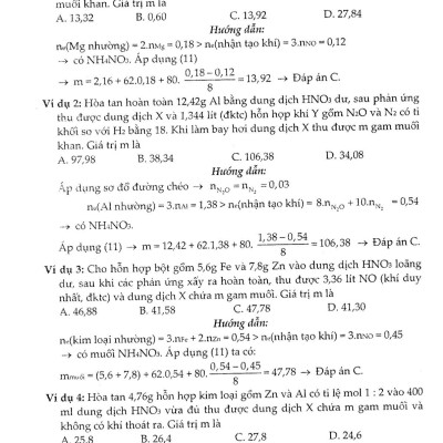 Bí Quyết Và Kinh Nghiệm Giải Nhanh Trắc Nghiệm Hóa Học