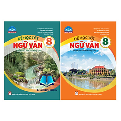 Sách - Combo Để học tốt ngữ văn 8 - tập 1 + 2 ( bộ chân trời sáng tạo )