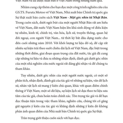 Việt Nam - một góc nhìn từ Nhật Bản