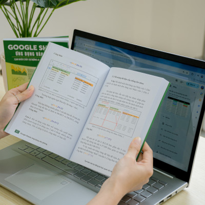 Combo 5 Sách Word - Excel - Power Point - Google Sheet - Power Query ĐÀO TẠO TIN HỌC Ứng Dụng Văn Phòng Kèm Video Hướng Dẫn