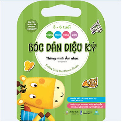 Sách - Bóc Dán Diệu Kỳ ( 3-6 tuổi Thông Minh Toàn Diện ) - ndbooks