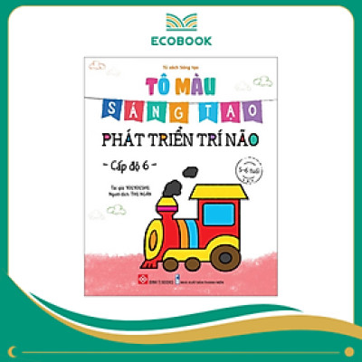 Tô màu sáng tạo, phát triển trí não - Cấp độ 6