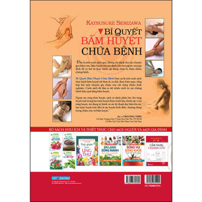 Sách Bí Quyết Bấm Huyệt Chữa Bệnh