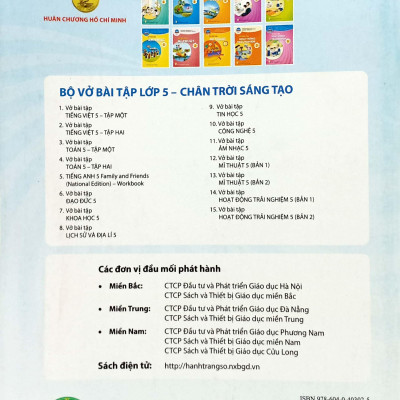 Vở Bài Tập Hoạt Động Trải Nghiệm, Hướng Nghiệp 5 - Bản 2 (Chân Trời) (Chuẩn)