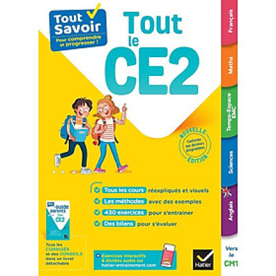 Sách học tiếng Pháp TOUT SAVOIR CE2 - TOUT-EN-UN