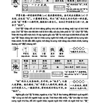 Sách - Tự học 3500 chữ hán sơ cấp - quyển thượng (giải thích bằng tranh)