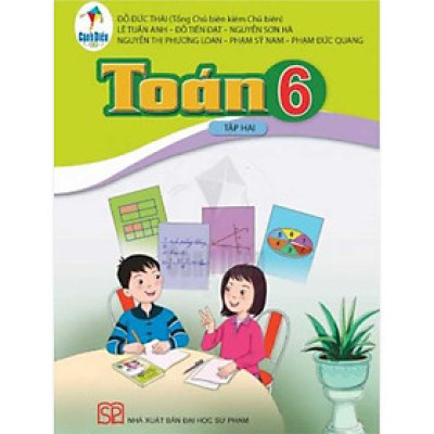 Sách giáo khoa Toán 6- tập hai- Cánh Diều (Kèm Nilon bọc Sách)