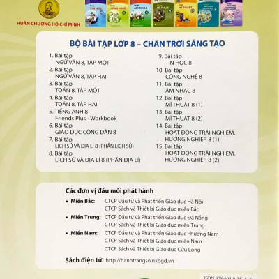 Bài Tập Công Nghệ 8 (Chân Trời) (2023)