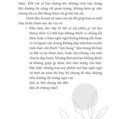 Dưỡng Da Tối Giản